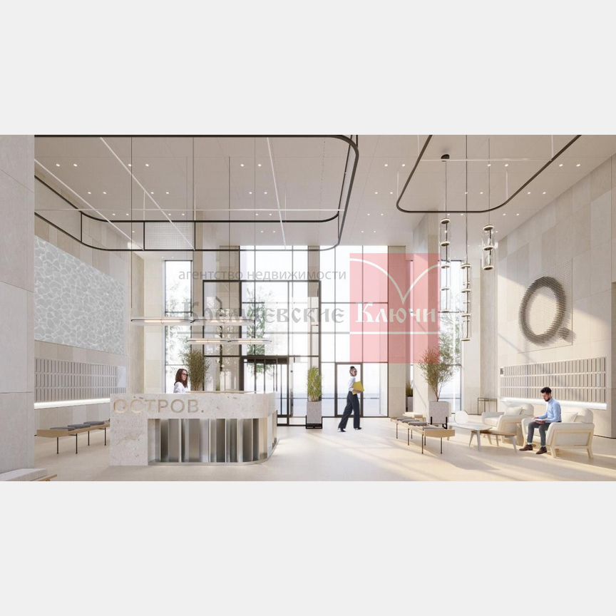 1-к. квартира, 43,4 м², 16/23 эт.