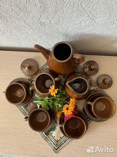 Сервиз кофейный керамический