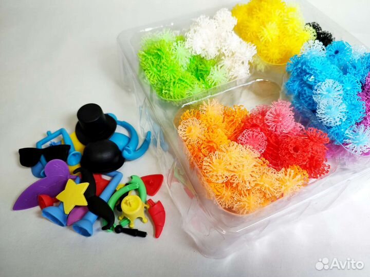 Детский конструктор липучка