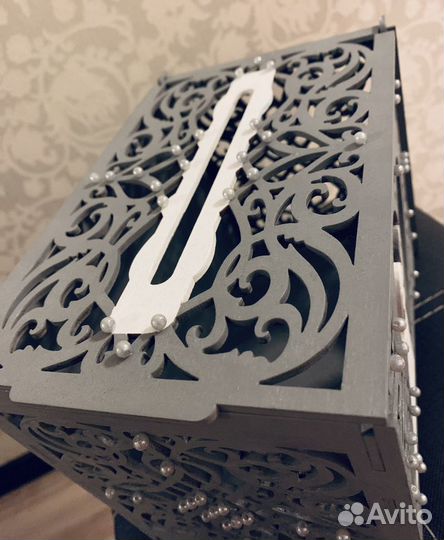 Семейный банк на свадьбу (шкатулка)