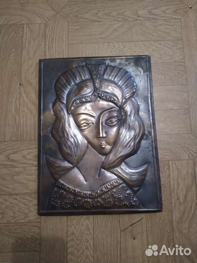 Чеканка медная СССР