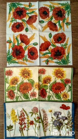 Салфетки для декупажа