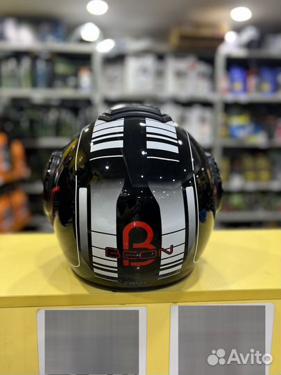 Мотошлем Beon Reverse 1 Black GT