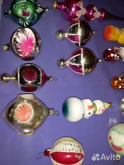 Елочные игрушки СССР