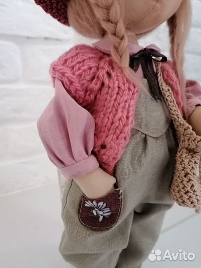 Кукла текстильная