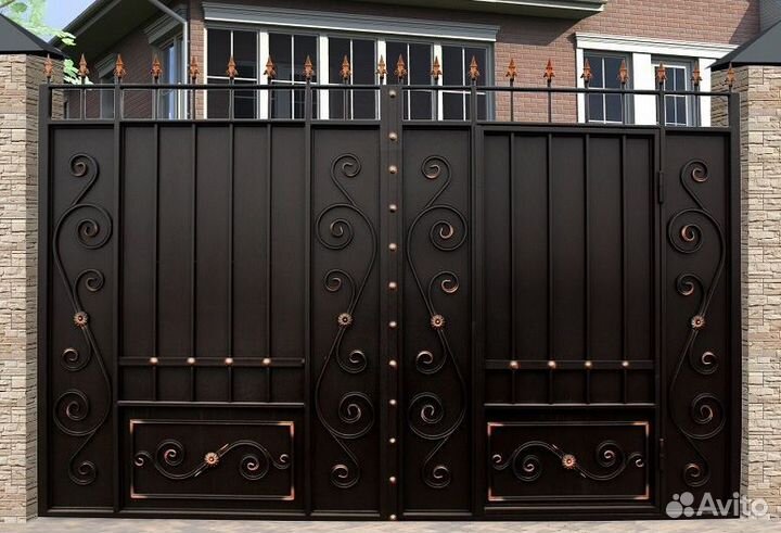 Ворота распашные