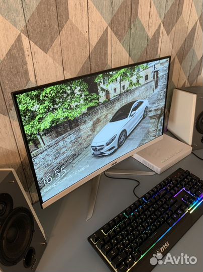Игровой Asus 165гц изогнутый монитор