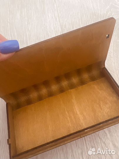 Копилка для денег деревянная