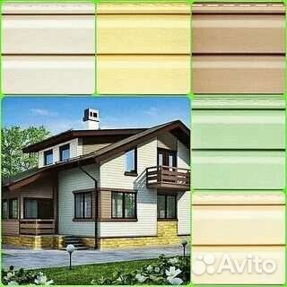 Виниловый сайдинг, сайдинг, софиты, акрил, металл