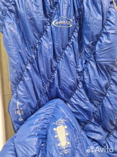 Пуховый спальник Deuter astro, montbell hugger 5