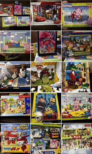 Пазлы наборы