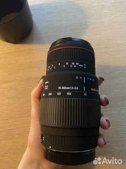 Sigma AF 70-300mm f/4-5.6 DG Macro Canon