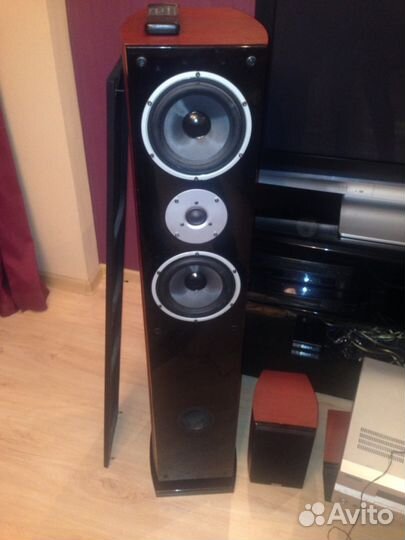 Музыкальный центр, ресивер, сабвуфер, колонки