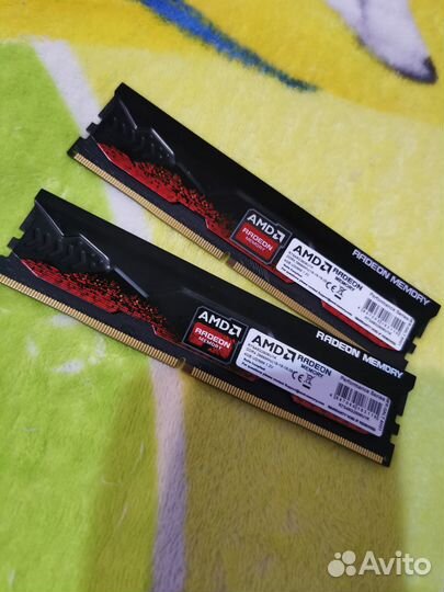 Модуль памяти AMD DDR4 8GB 2x4GB 2666MHz Radeon R7