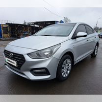 Hyundai Solaris 1.6 MT, 2019, 90 000 км, с пробегом, цена 1 400 000 руб.