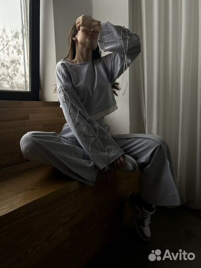 Спортивный костюм двойка штаны и толстовка