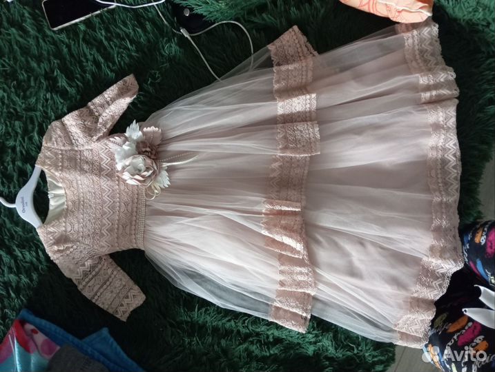 Вечернее платье для девочки 116