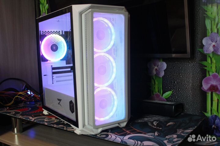 Корпус Rare Minicase MS2 WG White + 4 кулера