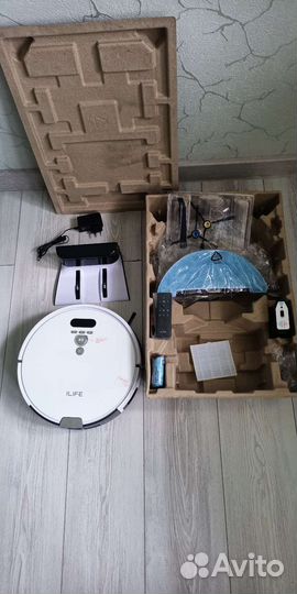 Робот пылесос ilife V8 Plus