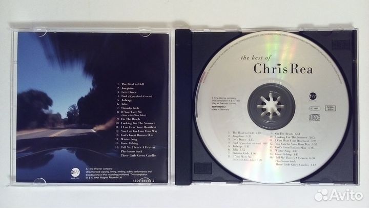 CD Chris Rea 1985/1992/1993/1994/2000 Germany EW