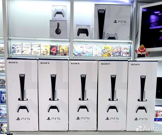 Игровая приставка Sony PS5 дисковод 3 ревизия