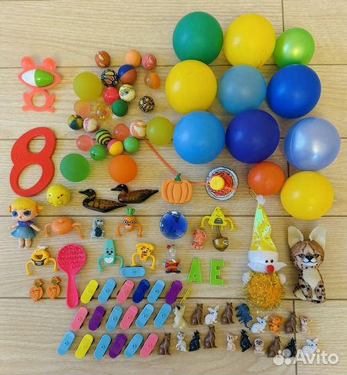 Развивающие и мягкие игрушки пакетом