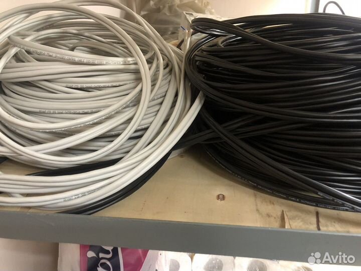 Мульти-кабель FTP 2PR, 24AWG, CAT5e+2х0,75 мм²