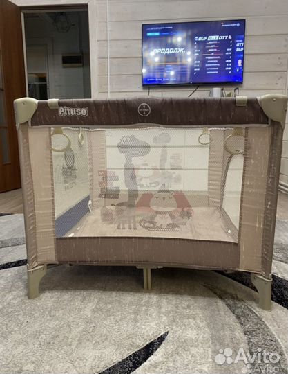 Манеж детский складной