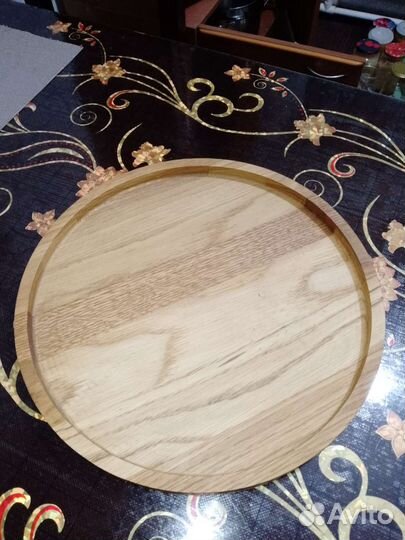 Поднос из дерева (дуб)