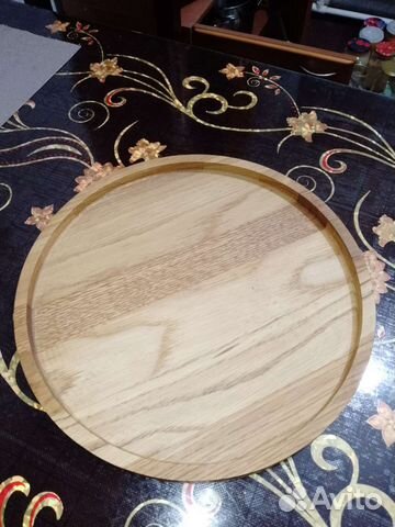 Поднос из дерева (дуб)