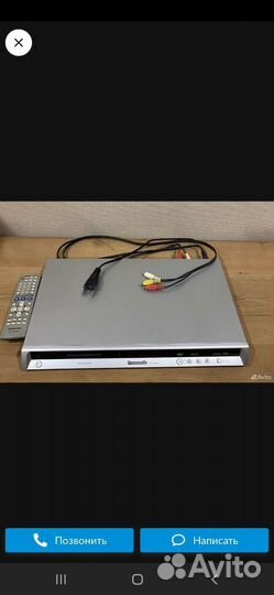 Dvd плеер panasonic
