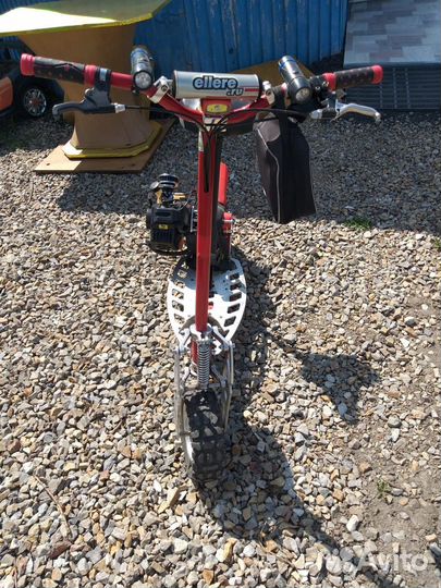 Бензиновый самокат