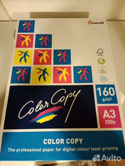 Бумага Mondi Color Copy A3 160г/кв.м 250л