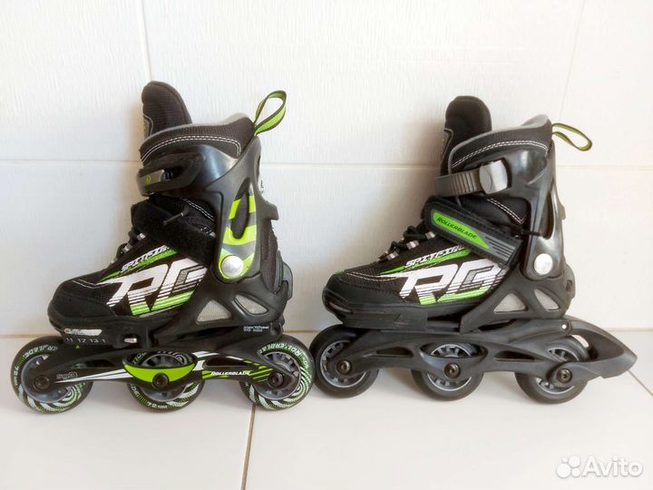 Ролики Rollerblade Spitfare+защита, р. 33 - 36.5