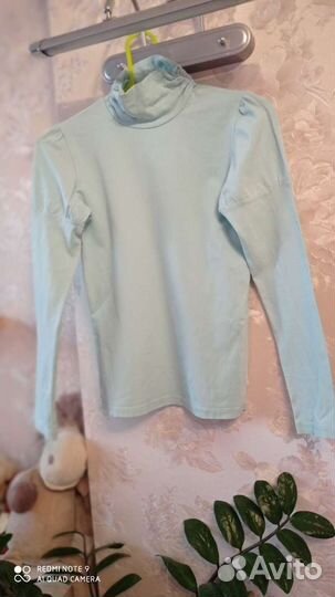 Блузка- водолазка школьная