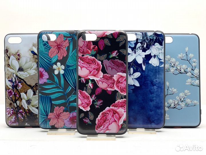 Силиконовый чехол на honor, samsung c 3D принтом