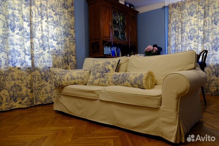 Чехол для дивана-кровати Экторп (икеа)