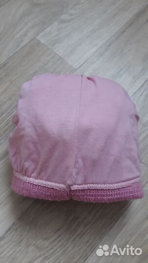 Шапка осень-весна шарфик