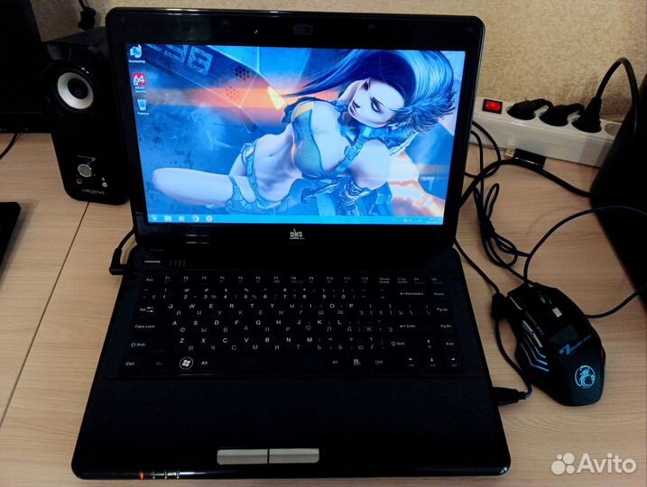 Ноутбук dns Intel/SSD 256/ DDR 8gb/ Гарантия