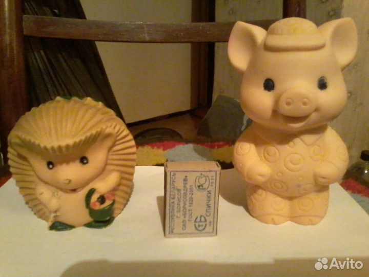 Игрушки - пищалки эпохи СССР