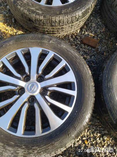 Литые диски r16 5x114 3 nissan serena