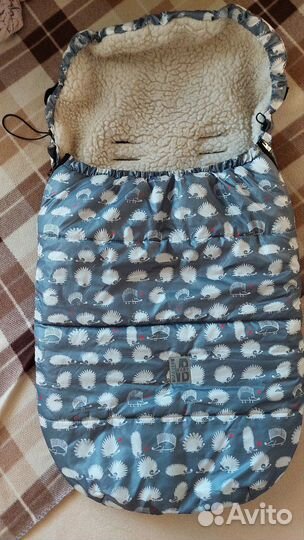 Зимний конверт в коляску