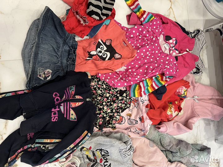 Пакет вещей на девочку 98 104