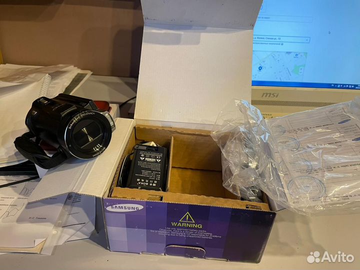 Видеокамера samsung hmx-s16bp/xer