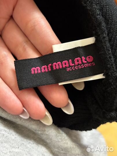 Шапка новая женская со стразами marmalato