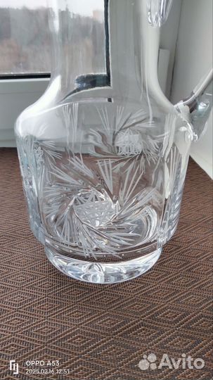 Графин хрустальный СССР