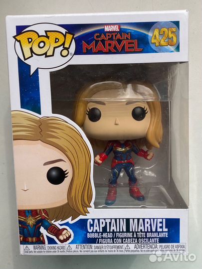 Фигурка Funko Pop Marvel Капитан Марвел