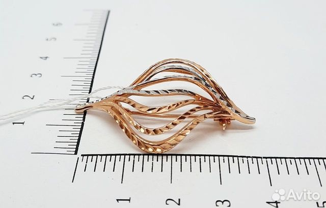 Брошь Золото