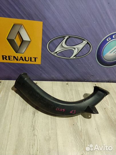 Воздуховод отопителя печки Renault clio 3