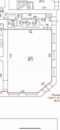 Торговая площадь, 80 м²